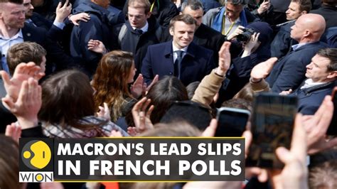 The French Presidential Election: French Election: Macron Leads Le Pen.